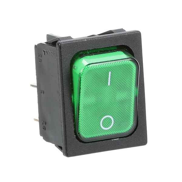 Rocker Switch - Green Light